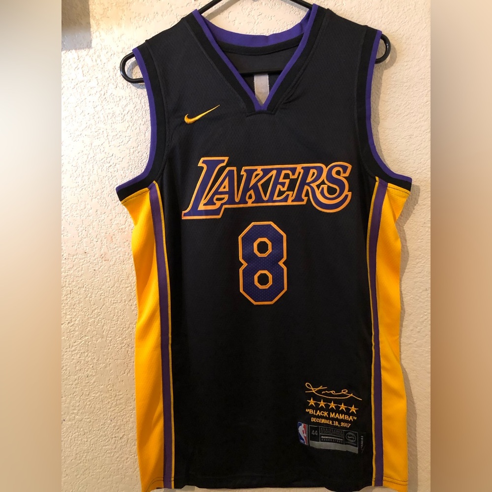 LA LAKERS BLACK MAMBA JERSEY
